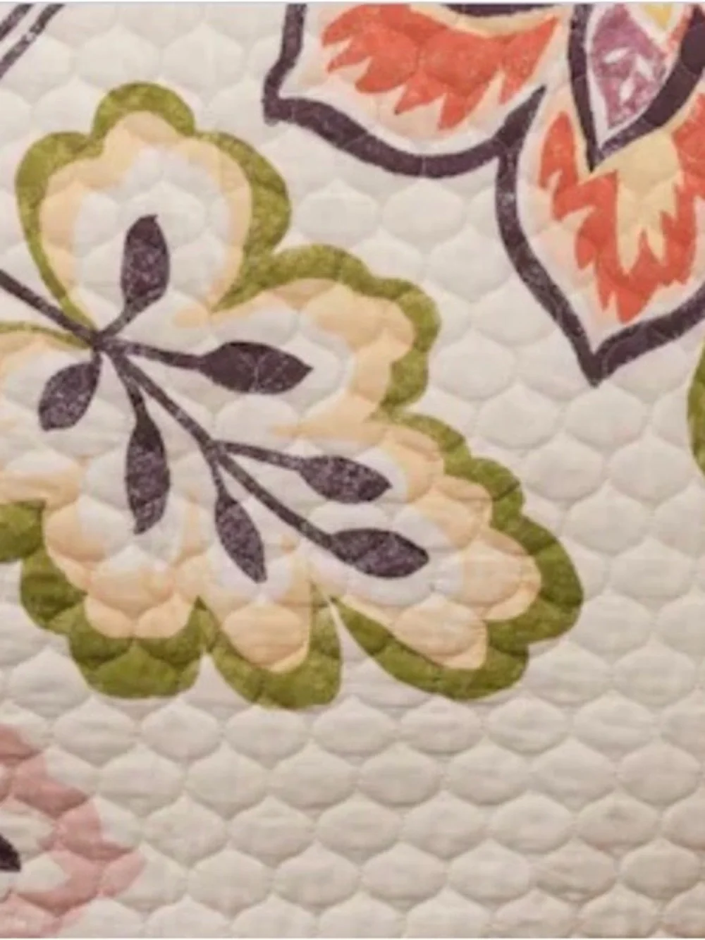New~Lush Decor~Aster 3 Piece Reversible Quilt Set~King Size Quilt~2 Shams